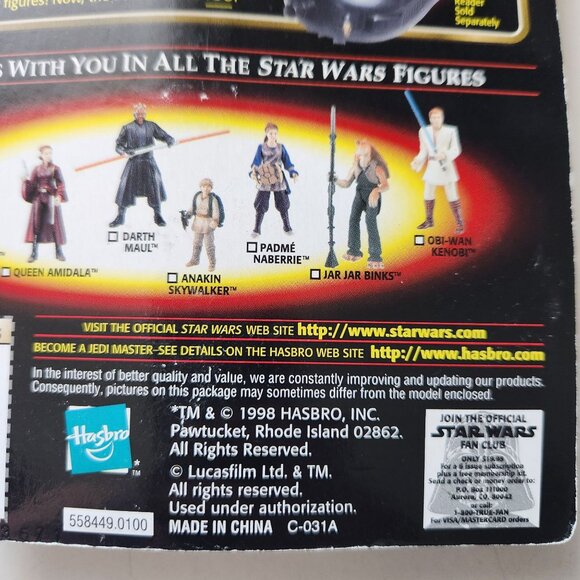 1998 Star Wars Episode I Battle Droid With Blaster Rifle & CommTech Chip VTG - Picture 7 of 8